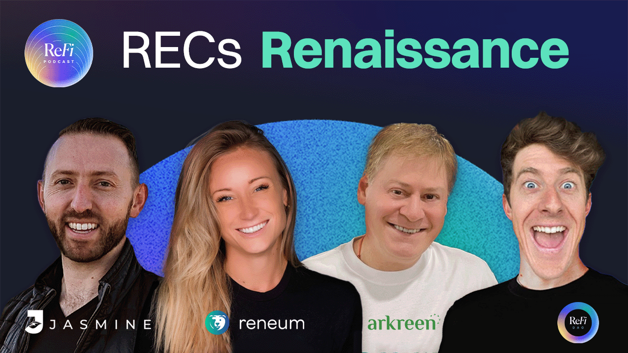 RECs Renaissance with Arkreen, Jasmine Energy & Reneum Institute