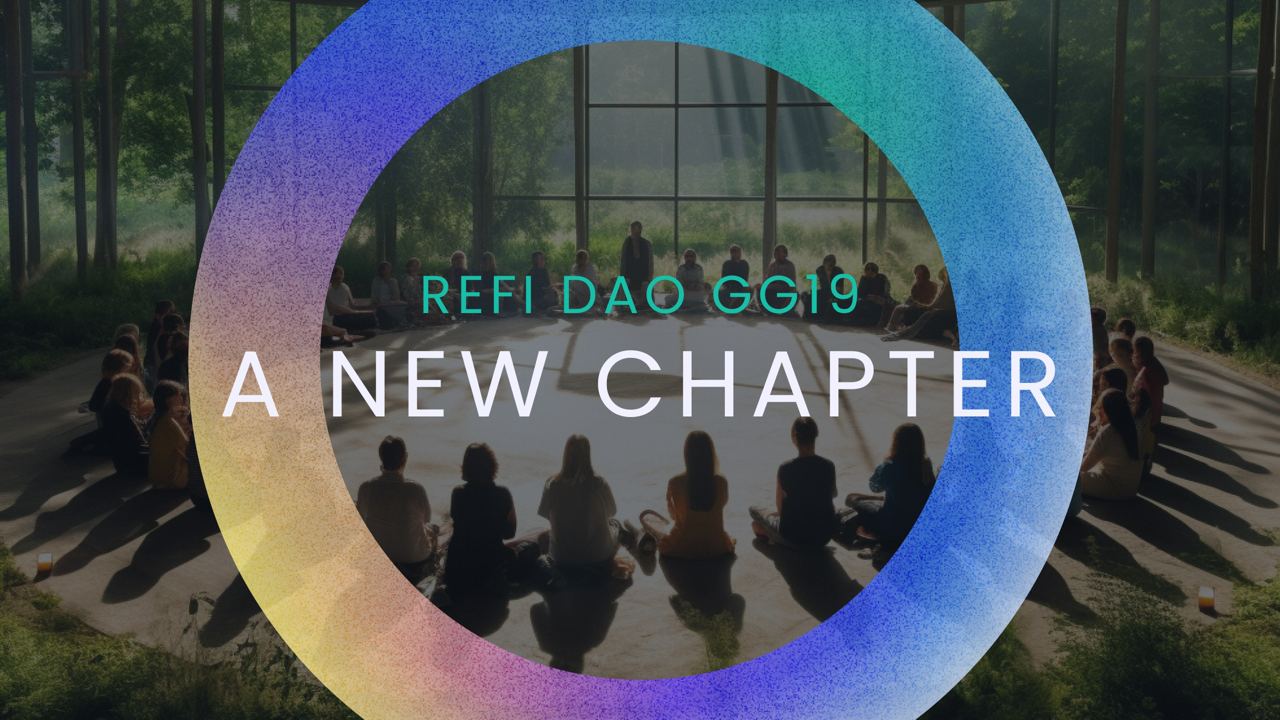 ReFi DAO is LIVE On Gitcoin Grants 19! 🎉🪩