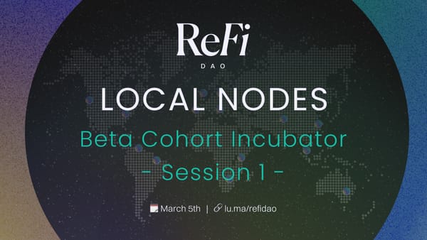 Welcome to the Local Node Beta Incubator! 🌱